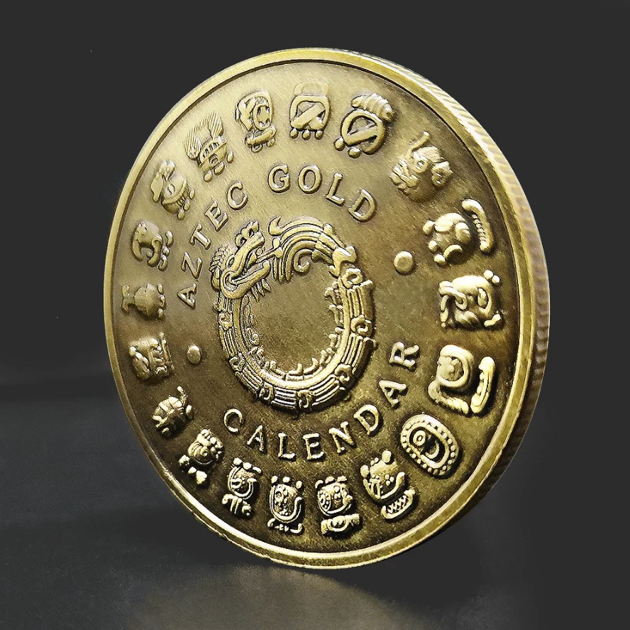アステカカレンダー メダル 1978年 楽天市場】【銀のメダル 1/4オンス】アステカの暦石 アステカ
