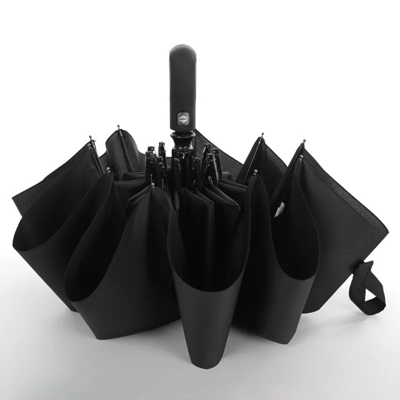 Taschenschirm Automatik Зонты Auf-ЗУ мини Regenschirm Winddicht Schwarz зонт большой зонты, дождь для мужские черные покрытие