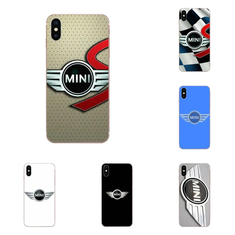 Модный чехол из ТПУ для телефона Galaxy J1 J2 J3 J330 J4 J5 J6 J7 J730 J8 2015 2016 2017 2018 mini Cooper черный