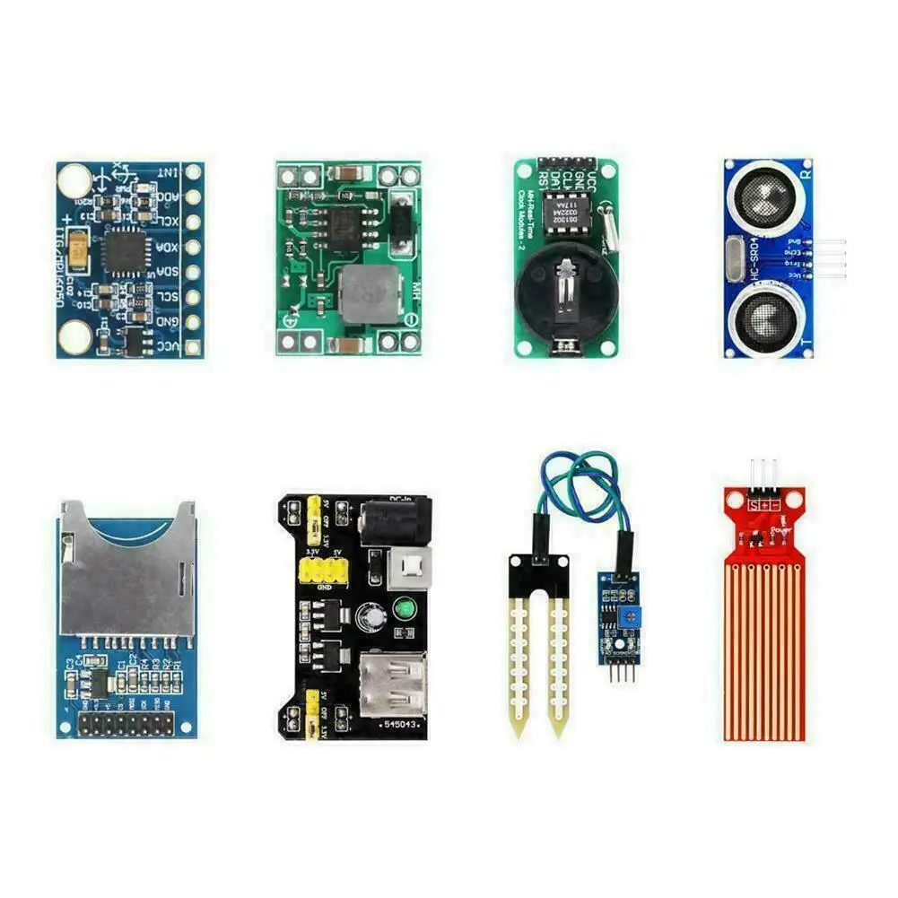 

For Arduino 45 in 1 Sensors Modules Starter Kit Better Than 37in1 Sensor Kit 37 in 1 Sensor Kit UNO R3 MEGA2560