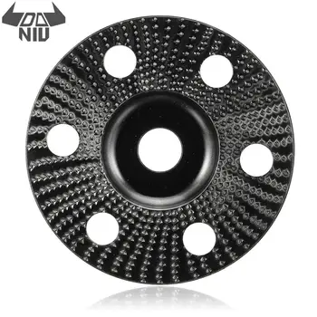 

DANIU 100mm Tungsten Carbide Wood Grinding Wheel Rotary Disc Sanding Wood Carving Tool Abrasive Disc Tools for Angle Grinder