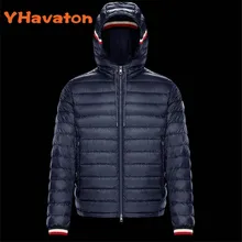 YHavaton/осенне-зимний пуховик для мужчин, повседневный ультра-светильник, парка, пальто, портативная верхняя одежда, ветрозащитная белая куртка на утином пуху для мужчин YHavaton/осенне-зимний пуховик для мужчин, повседневный ультра-светильник, парка, пальто, портативная верхняя одежда, ветрозащитная белая куртка на утином пуху для мужчин