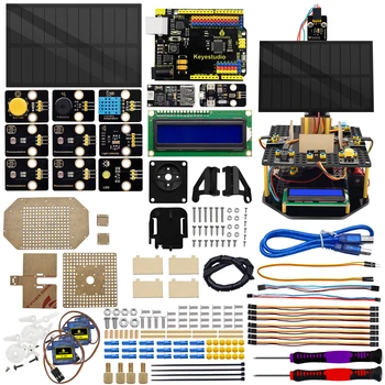 Keyestudio Solar Panel Tracking Kit Tracker System Electronic Kit For Arduino UNO Kit Kids Programming