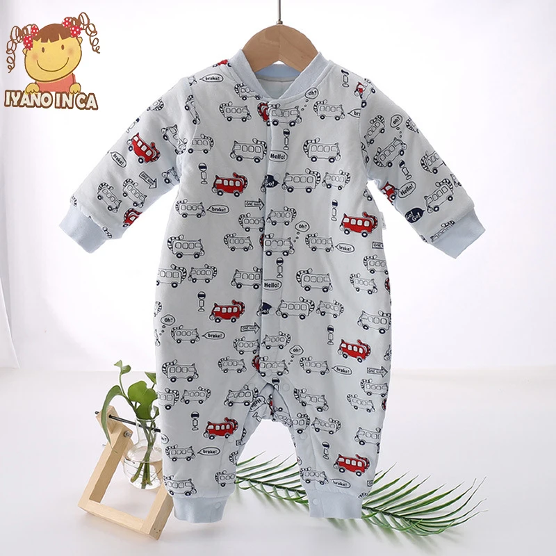 Детские комбинезоны для новорожденных Для маленьких мальчиков хлопковый