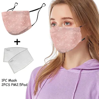 

Facemask Breathable Face Mask + 2PCS Filter Reusable Cloth Face Shield Washable Mouth Mask Face Shield Windproof mascarillas