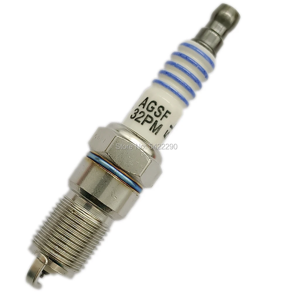 4 x SP-493 платиновая Свеча зажигания подходит для Cadillac Ford Isuzu Lincoln Mazda Mercury Merkur Panoz Triumph зажигания автомобиля AGSF32PM