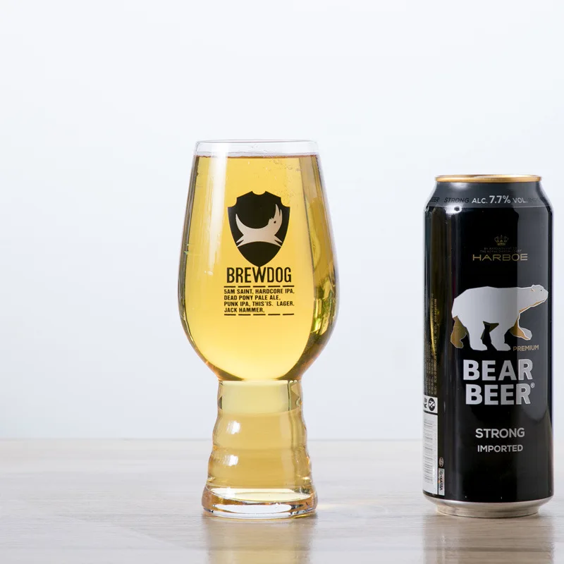 IPA ремесло пиво Steins Хрустальное пиво Стаут Steins персон вина-пивоварения собака только чашки стеклянные бутылки настраиваемые, с логотипом