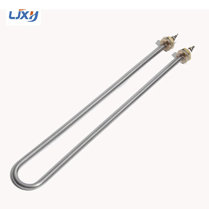 LJXH U Type M16 Electric Heat Pipe U-shape Heating Element 2KW Copper with 304 Stainless Steel cartridge heaters