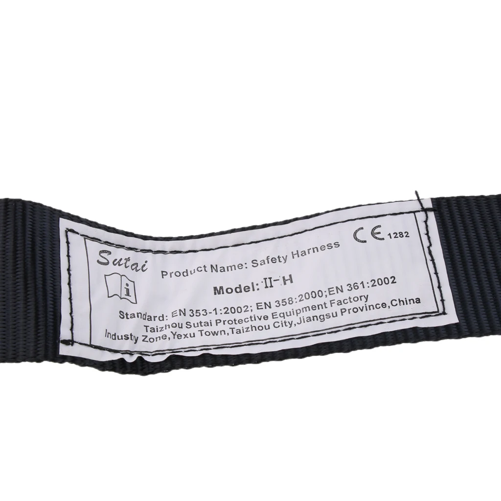 15KN Full Body Climbing Safety Belt Harness for Aerial Work Fall Protection Rappelling Fire Rescue