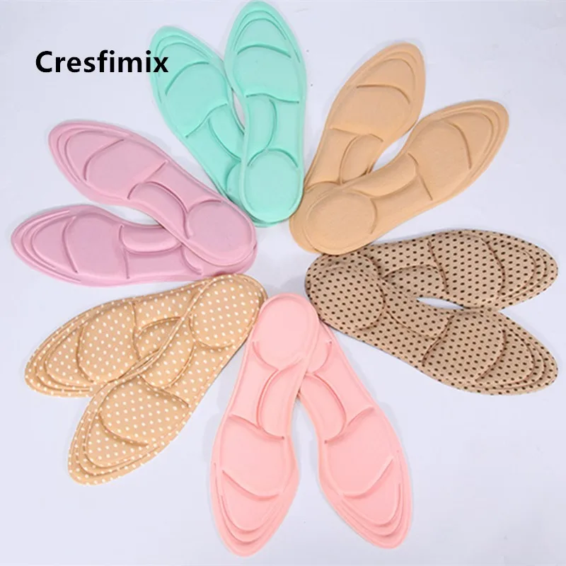Semelle De Chaussures Для женщин милые светильник Вес туфли из губчатого материала колодки мульти Цвет обувь высокого качества вставить стельки E5585