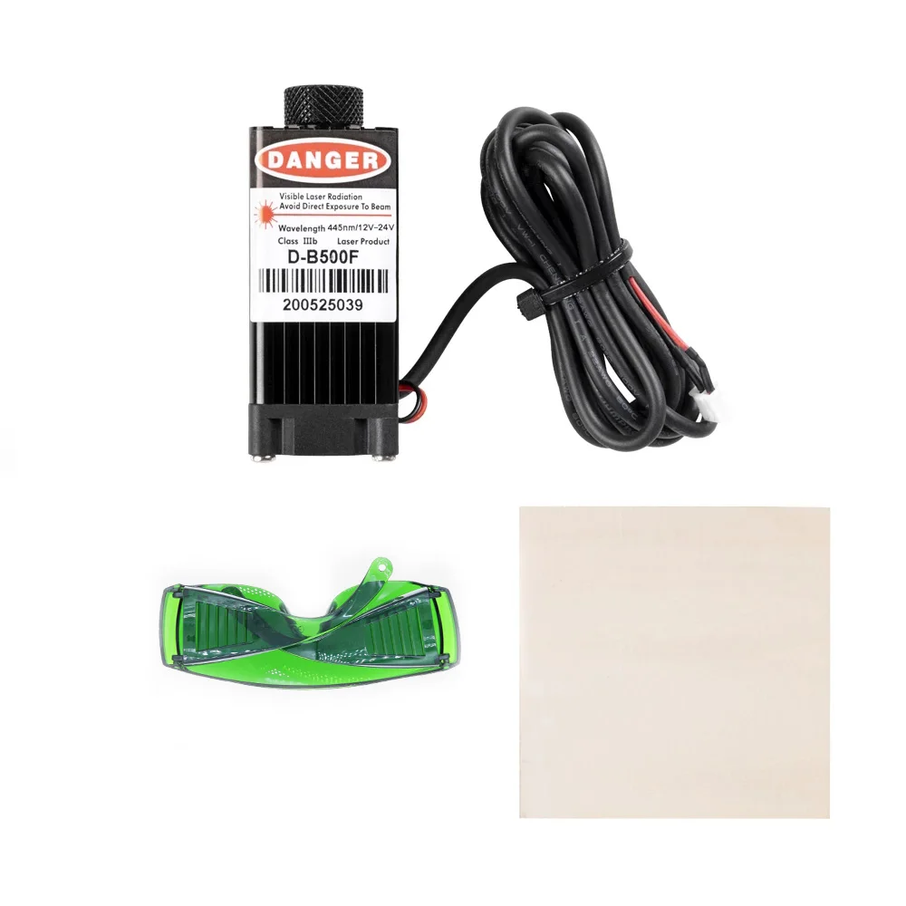 Impressora 3d de Alta Potência 12v24v Laser Gravura Módulo Cabeça Kits Design Magnético com Foco para Ender3 v2 Pro Plus