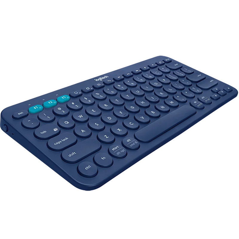 Беспроводная клавиатура с Bluetooth для нескольких устройств logitech K380 черный/синий/розовый/белый/красный Windows MacOS Android IOS хромированная ОС