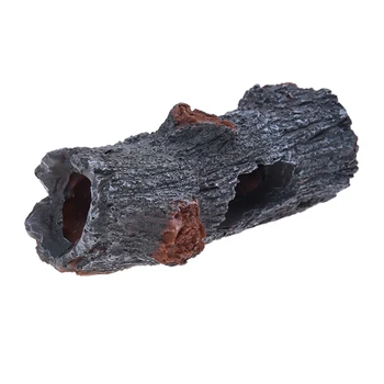 

Aquarium Decoration cave Artificial wood tree trunk root spawning ground Cave