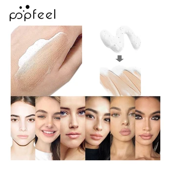 

Matte Face Foundation Cream Full Coverage Long Wear Liquid Face Makeup Foundation Concealer Oil-controling Lightfeel Cream T1225