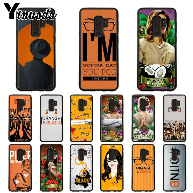 orange is the new black Phone Case cover Shell For samsung galaxy s20 ultra s9 s8 s10 plus s7 s6 edge plus s5 s10e Coque Shell