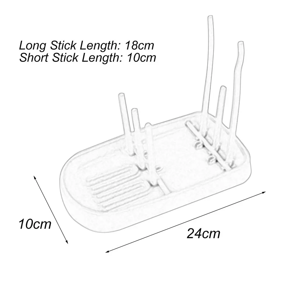 Детская Съемная сушилка для бутылочек для кормления детская сушилка для бутылочек Чистящая подставка для кормления полка для сосок сушка для бутылочек