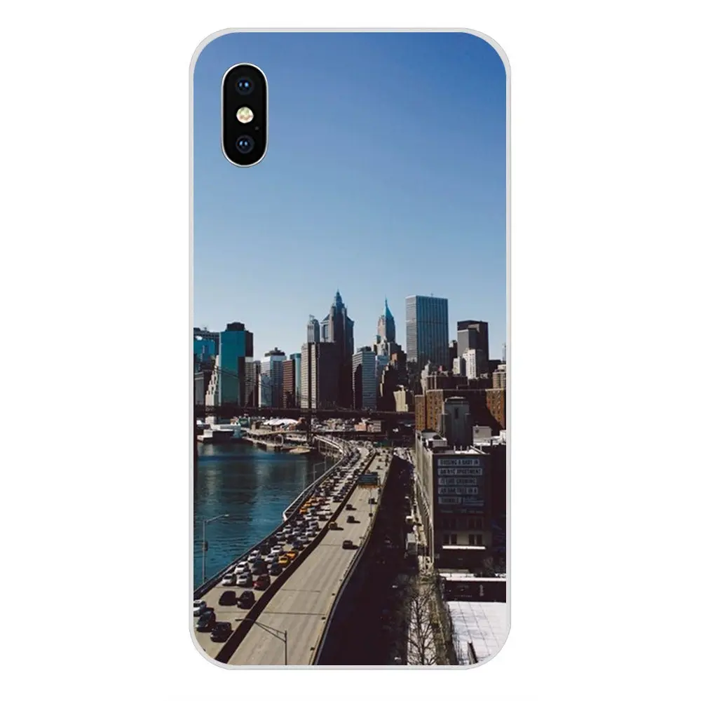 as picture Я люблю Нью-Йорк, большой ТПУ, художественный принт для Apple IPhone X XS Max XR 4 4s 5 5C 5S SE 6 6S 7 8 Plus - Цвет: as picture