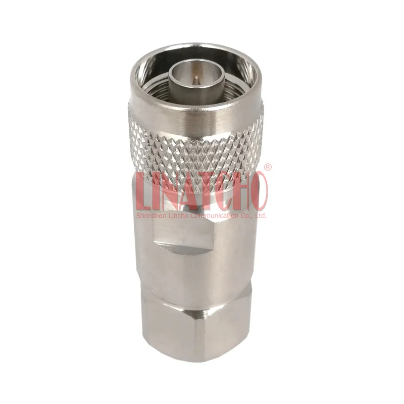 l16 n type connector l16 n type female coaxial connector for 50 22 7 8 feeder cable Helix 1/2 N type cable waterproof clamp RF 1/2