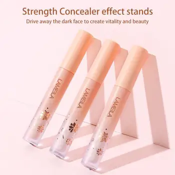 3 Colors Liquid Concealer High Covering Moisturizing Oil Control Foundation Invisible Pores Dark Circles Freckle