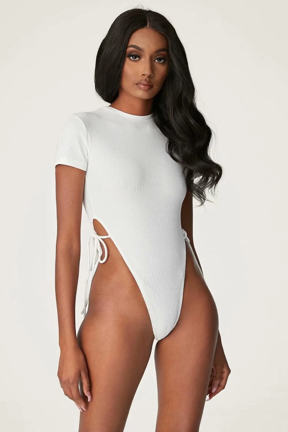 Side cut bodysuit Clearance