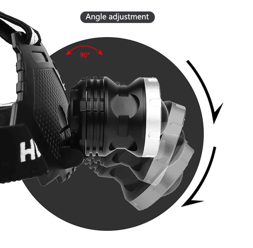 Most power ful XHP70 светодиодный налобный фонарь USB Перезаряжаемый XHP50 зум фара Lanterna водонепроницаемый блок питания для кемпинга использование 3x18650