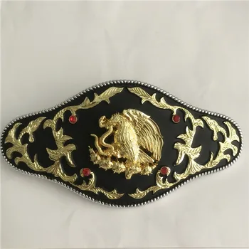 

1 Pcs Lace Golden Eagle Snake Big Size Belt Buckles For Men
