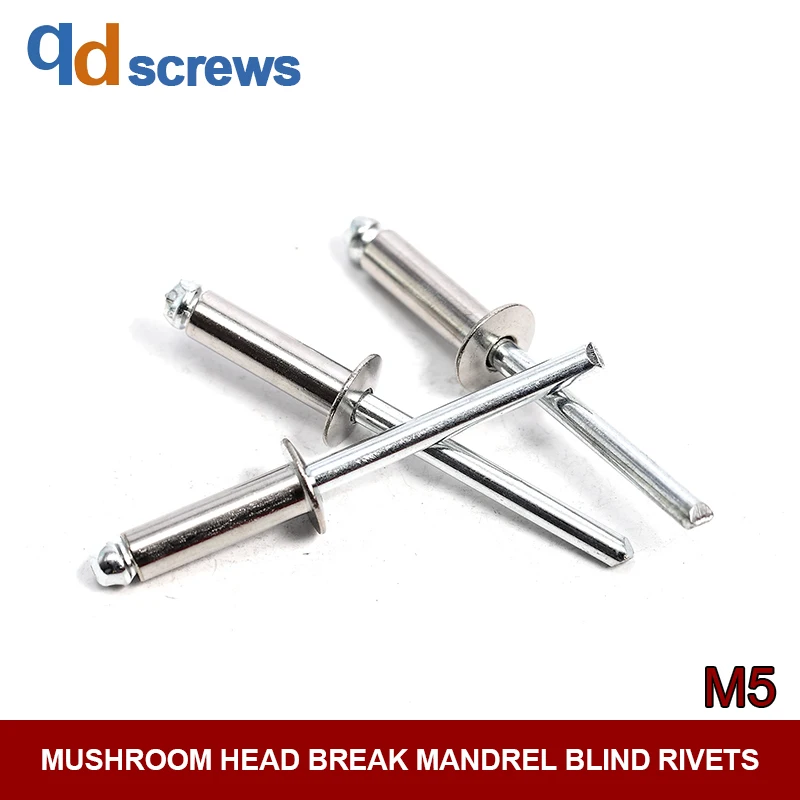 M5 сердечник вытягивающий гриб головка рычаг заклепка открытый тип заклепки