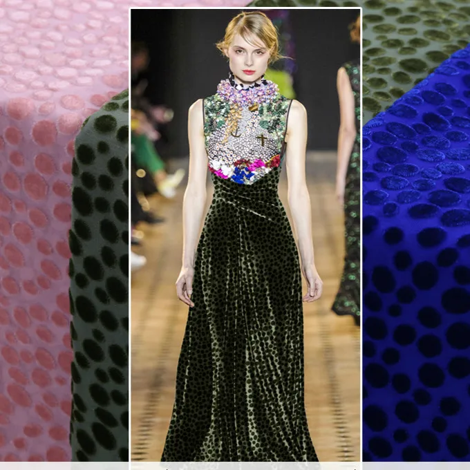 

135cm wide burnout silk fabric meter hollow cheongsam dress silk fabric yarn-dyed rayon fabric wholesale silk cloth