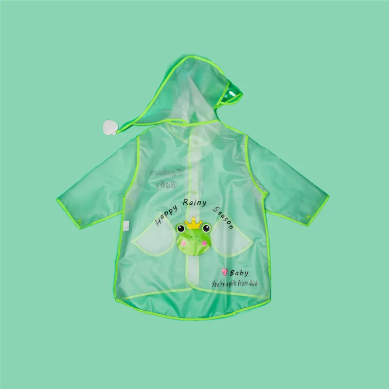 Children's waterproof raincoat Boys Girls Kids Hooded Raincoat Waterproof Jackets Toddler Baby Cartoon Tops #4S18 (64)