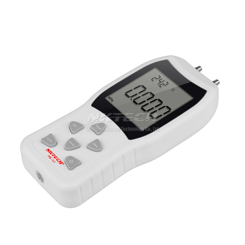 NKTECH NK L3 цифровой манометр дифференциальное давление воздуха 3PSI кПа ЖК дисплей