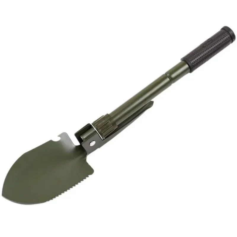 Folding Shovel Mini Military Shovel Outdoor Survival Metal Portable Tools For Children Digging Garden Planting Sand Dredging 2