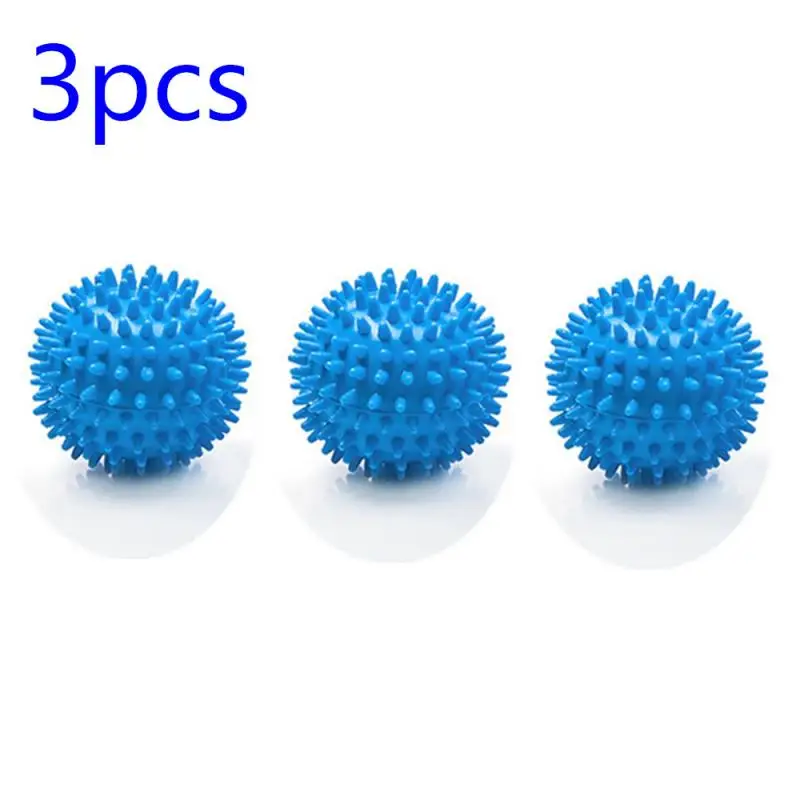 4 формы бытовой шарик для стирки, анти-намотка, уход за тканью, Очищающий мяч, мягкий пластик, домашняя стиральная машина, мяч для сухого белья - Цвет: 3pcs