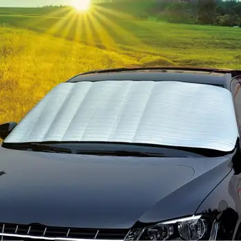 

Car Front Glass Binaural Sunshade Car Exterior Sunshade Snow Cover Car Glass Sunscreen Cooling Protection Cover