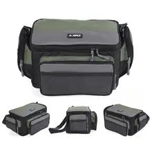 Новинка двухцветная квадратная Рыболовная Сумка водонепроницаемая большая вместительность Многофункциональный Рыболовный набор приманок сумка на плечо