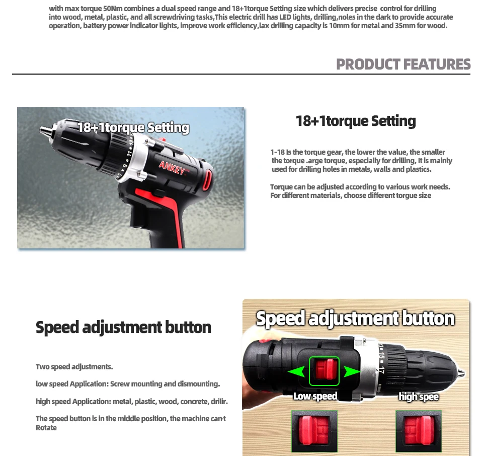25V Plus Electric Drill Power Tools Screwdriver Cordless Mini Battery Drilling Screwdriver Tool Electric Rotary Drill Hand Bit