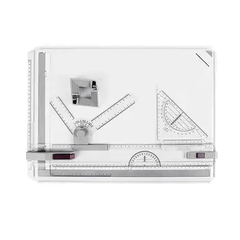 

Motion Adjustable Angle Architectural Art Drawing Tool A3 Drawing Board Table Parallel A3 Technical Drawing Drafting Board #N