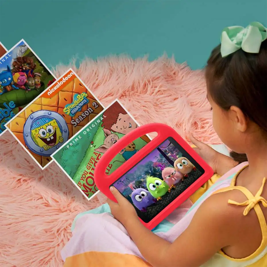 Для Amazon Kindle Fire HD 8 чехол для детского планшета противоударный EVA Ручной Чехол-подставка для Kindle Fire HD8