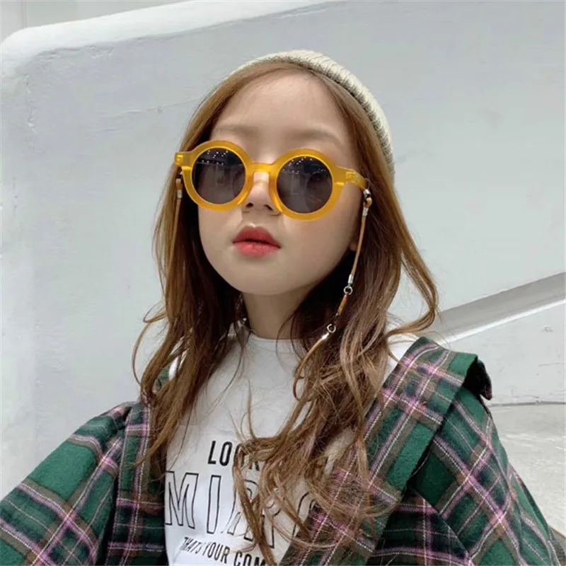 

Vintage Round Sunglasses Kids Child Eyewear Shades oculos lunette soleil Boys Girls Sun Glasses Children gafas de sol UV400