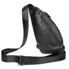 ZRCX Genuine Leather Men's Chest Bag Messenger Bag Shoulder Bag Casual First Layer Cowhide Waist Bag Trendy Men's Bag ► Photo 2/6