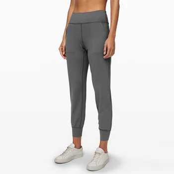 

Popular Nude Fitness Trousers Fashion Quick Dry Breathable Seamless New Casual Loose Beam Feet Yoga Fitness Capri-Pants