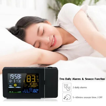

Meter Clock Weather Month Forecasting Outdoor Monitor Plastic Digital LCD