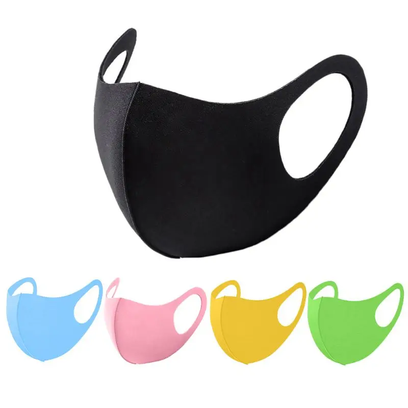 3Pcs Kid Children Space Fiber 3D Mouth Mask Summer Bright Candy Colorful Waterproof Reusable Sun Protection Anti-Dust Face Cover | Красота и