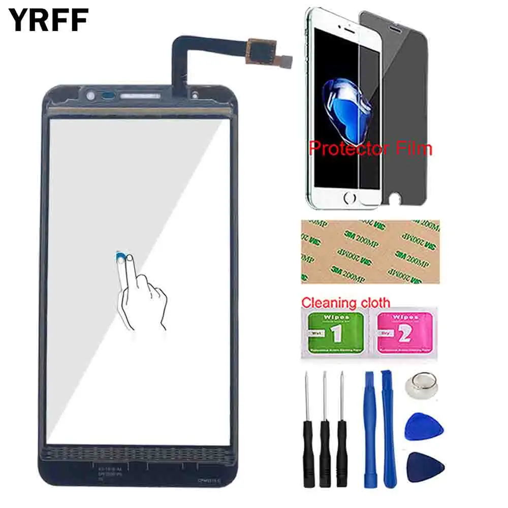 Сенсорная панель для Coolpad Y82 Y82-520 y82-820 B770 дигитайзер панель сенсорный экран сенсор Переднее стекло салфетки защитная пленка