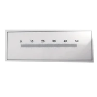 Microscope Objective lens Micrometer DIV 0.1mm Film Ruler Highly Transparent PET Calibration Measuring Card 1