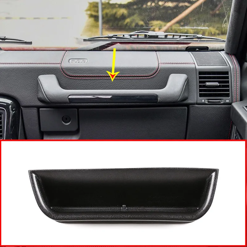 For Mercedes Benz G Class w463 Copilot Storage box G350 G400 G500 G500 G55 G63 G65 G800 Driving Storage box 2004