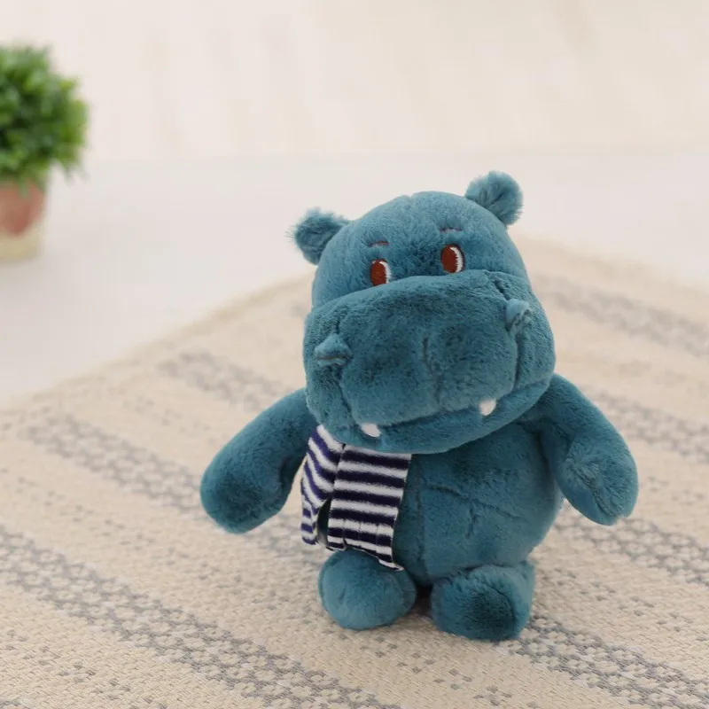 Kawaii 25 см реалистичные милые Бегемот мягкие животные комната Диван Декор комфорт для ребенка мягкий коврик на подушку плюшевые куклы детские игрушки