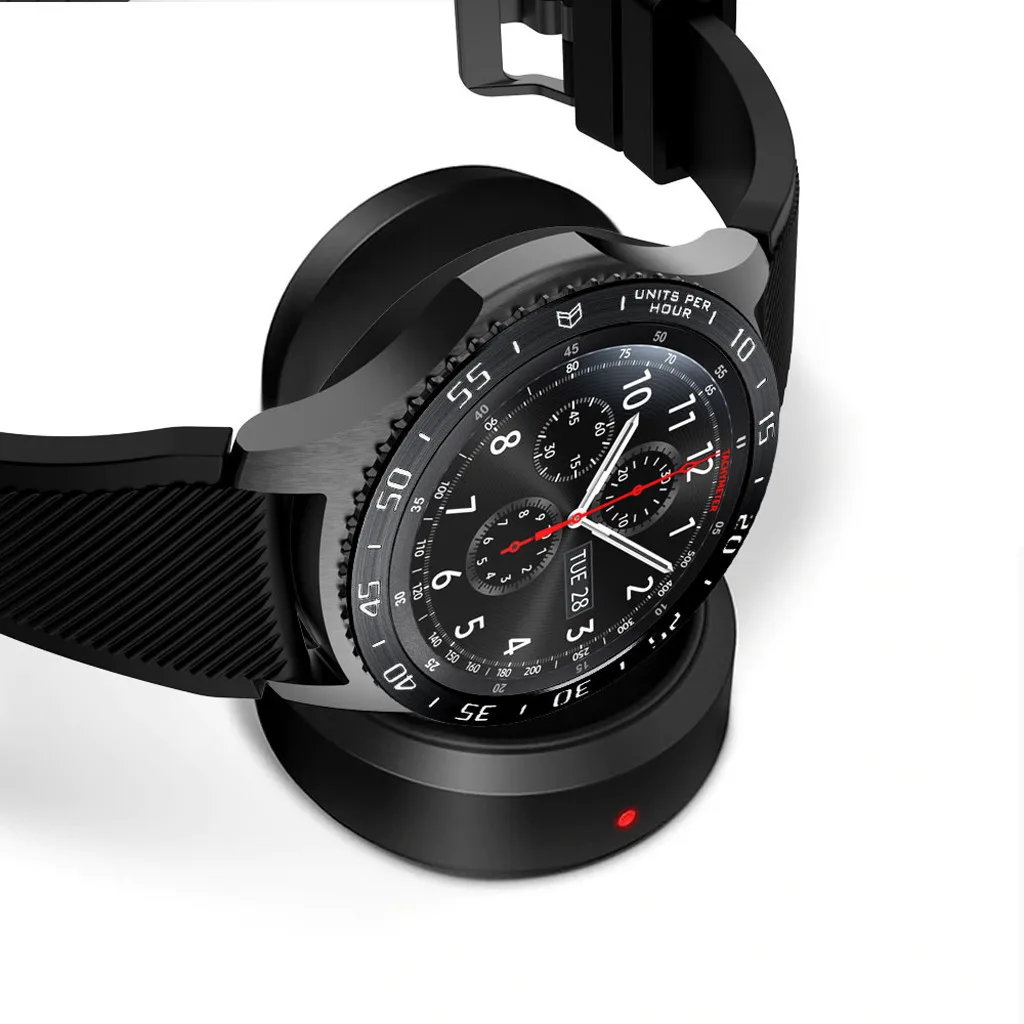 Умный БЕЗЕЛЬ для наручных часов кольцо для samsung gear S3 Frontier Scale часы кольцо клеющаяся крышка против царапин металлический ободок кольцо клеющаяся крышка