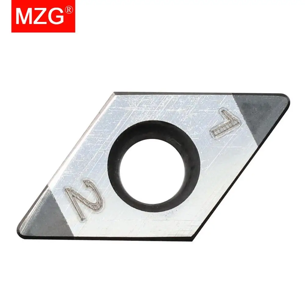MZG 1 шт. DCGW070204 2T CBN токарный станок с ЧПУ Расточная токарная резка карбидная