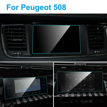 

Car GPS Navigation Screen Protector for Peugeot 508 2011-2019 Auto Interior 9H Tempered Glass Protective Film Car Accessories