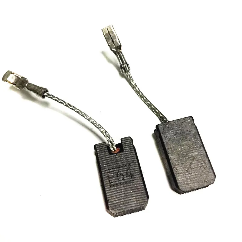 1 Pair (2pcs) GWS 14 GPO 12CE carbon brush with cutoff replacement For BOSCH 12 GWS14-150CI 10-125 14-125CI GPO12CE | Инструменты